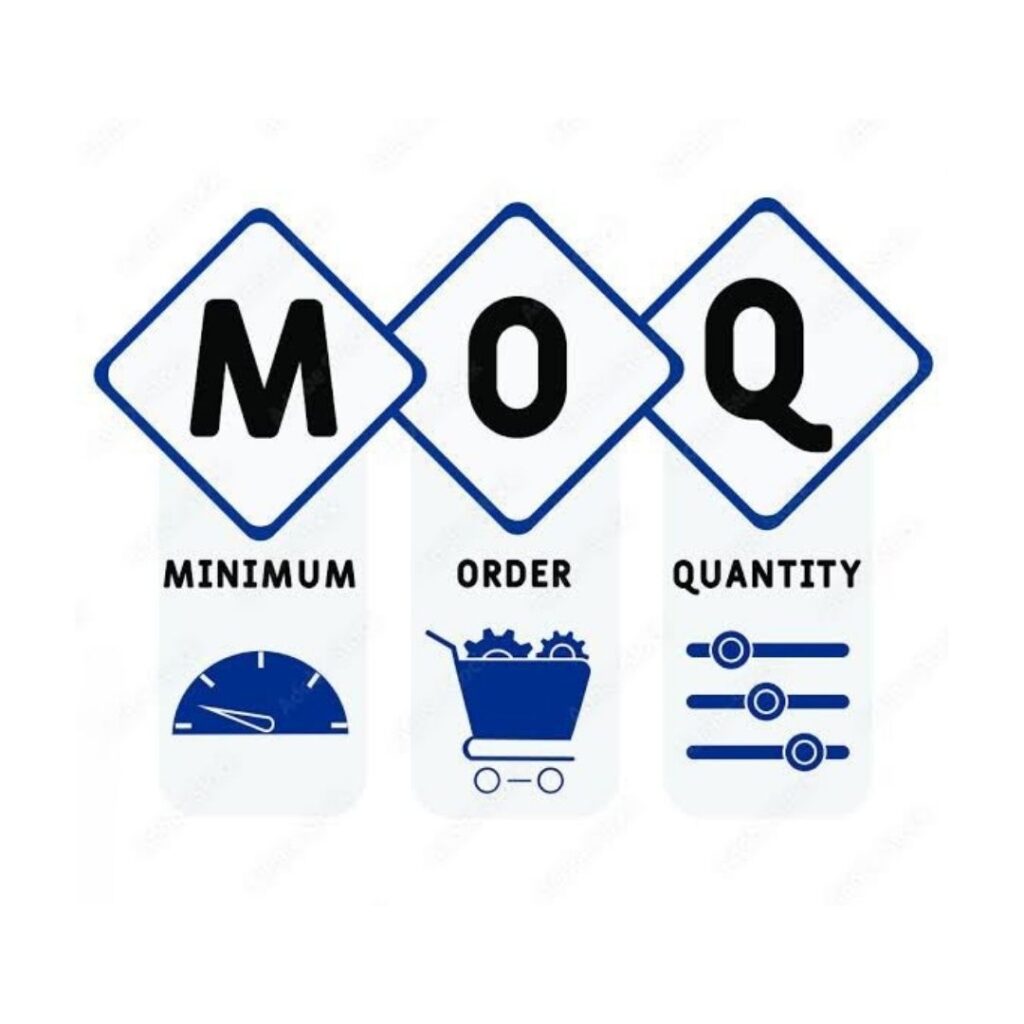 LOW MOQ