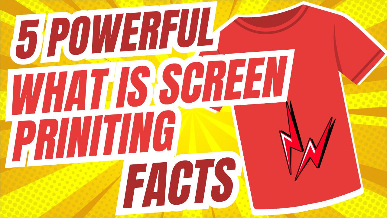 WHAT IS SCREEN PRINTING