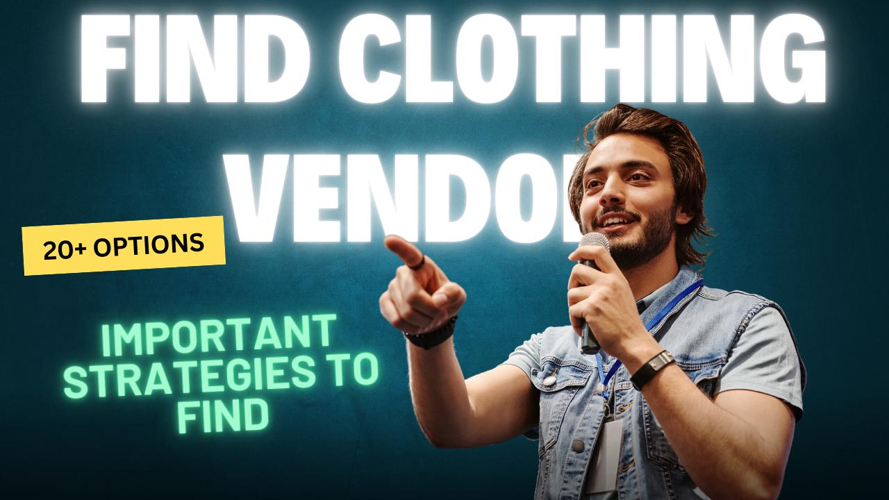 find clothing vendors