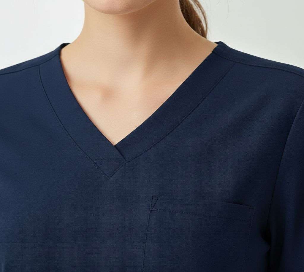 Petite Scrubs collar