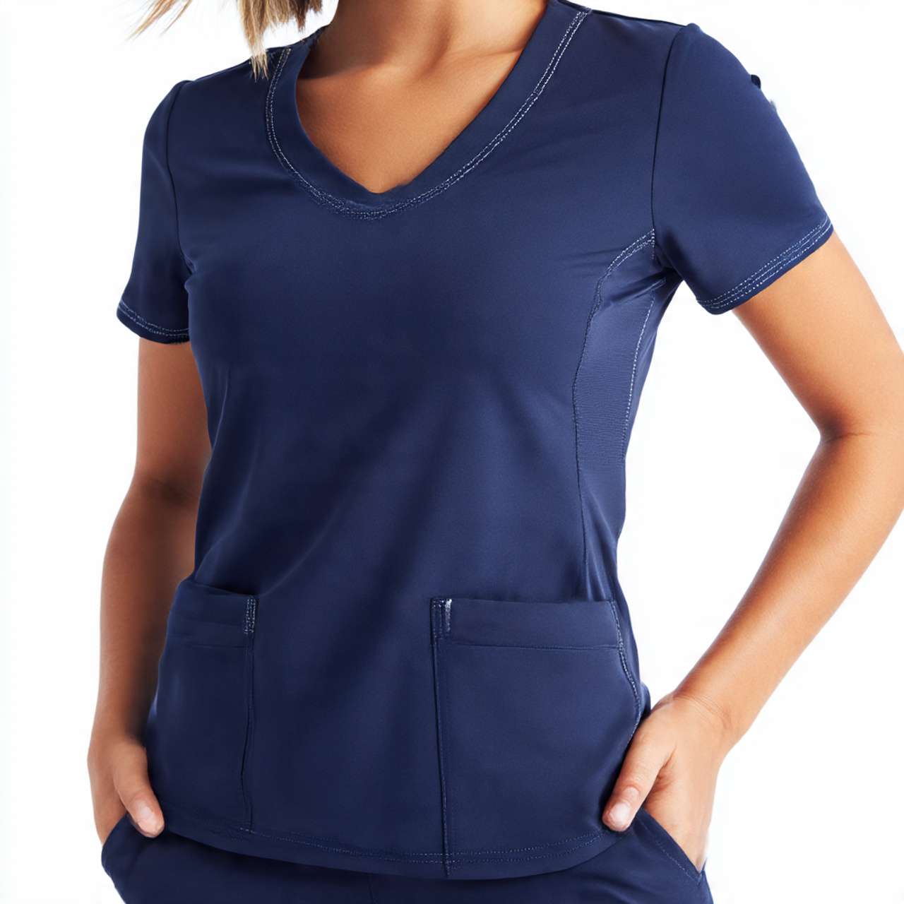 navy blue scrubs