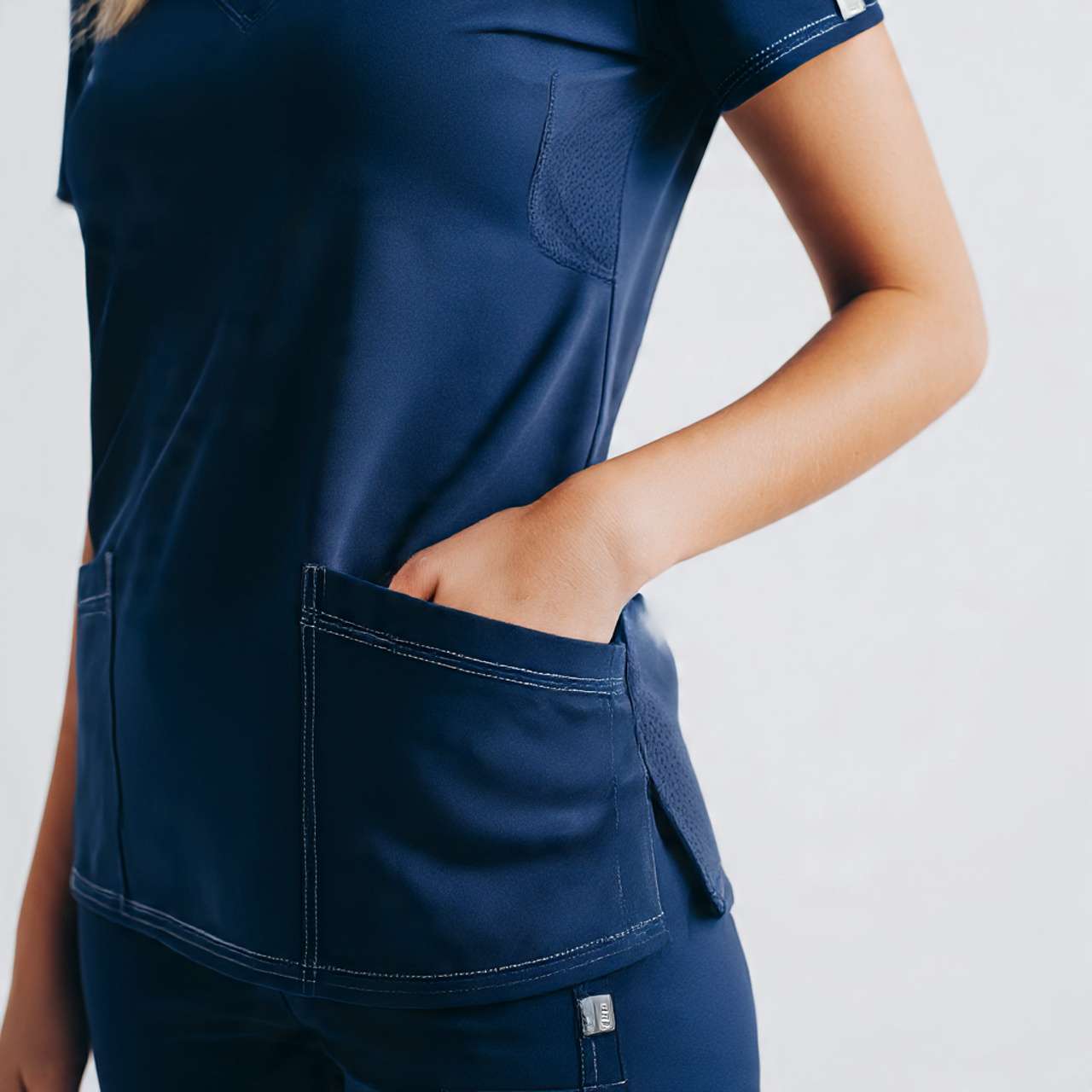 navy blue scrubs
